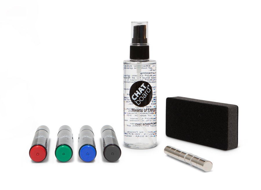 CHAT BOARD Starter Set for Glass Boards