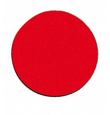 Magnet circle 1x1 cm (50 pieces per sheet) - Red