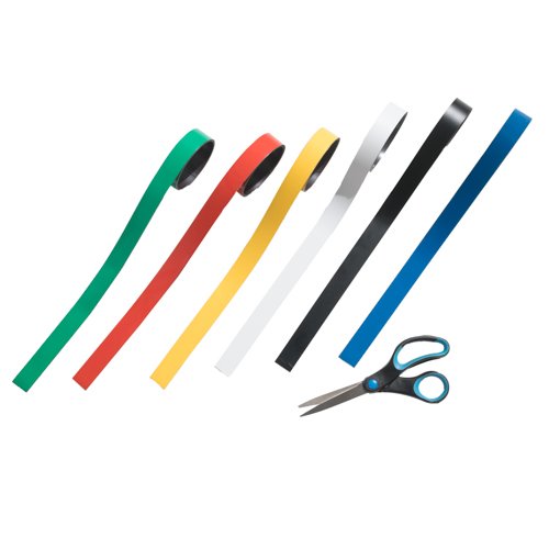 Coloured magnetic band 0,6 mm, from 1 M - 30,0 mm