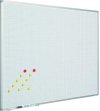 Squared writingboard Softline profile 8mm, white 2x2(1x1), 90x120 cm #1