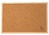 Bulletin board with cork surface and wooden frame - 120x80 #1