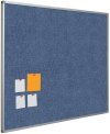 Bulletin boards with Camira fabric - 90X120cm, Blue-purple #1