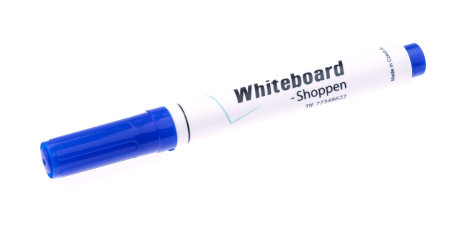 Marker with round tip, 1-3mm, blue