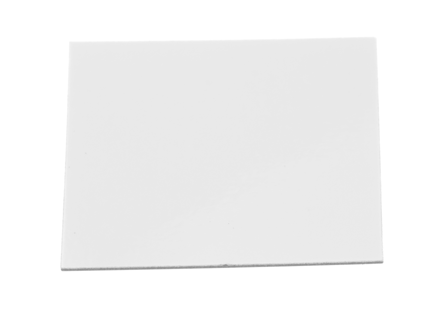 Magnetic post-it with whiteboard surface - White