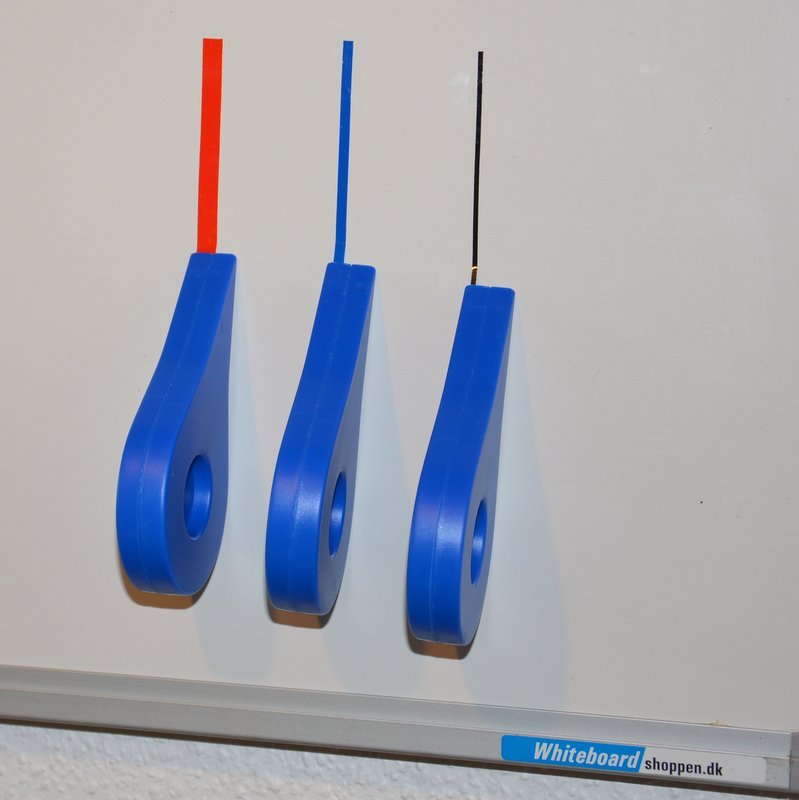 Partitioning tape for whiteboards, black - 1.5 mm