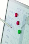 Planning Board - Annual Calendar with Days - 60x120 cm #3