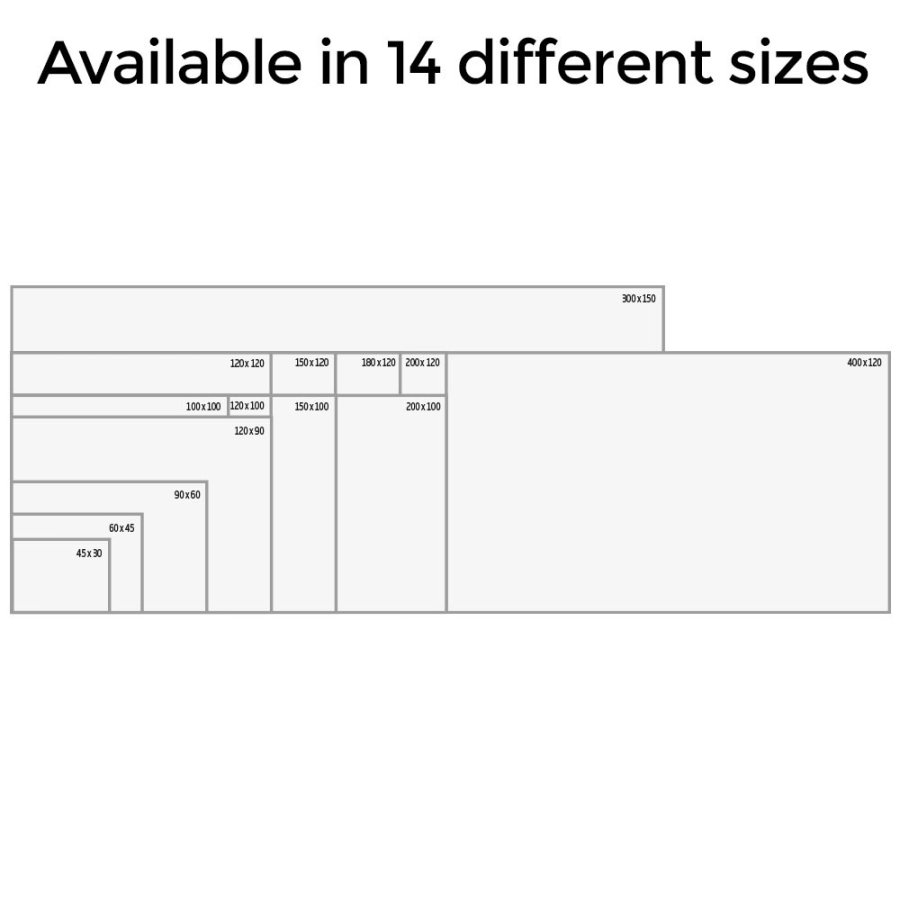 Whiteboard PRO enameled, 30x45cm #7