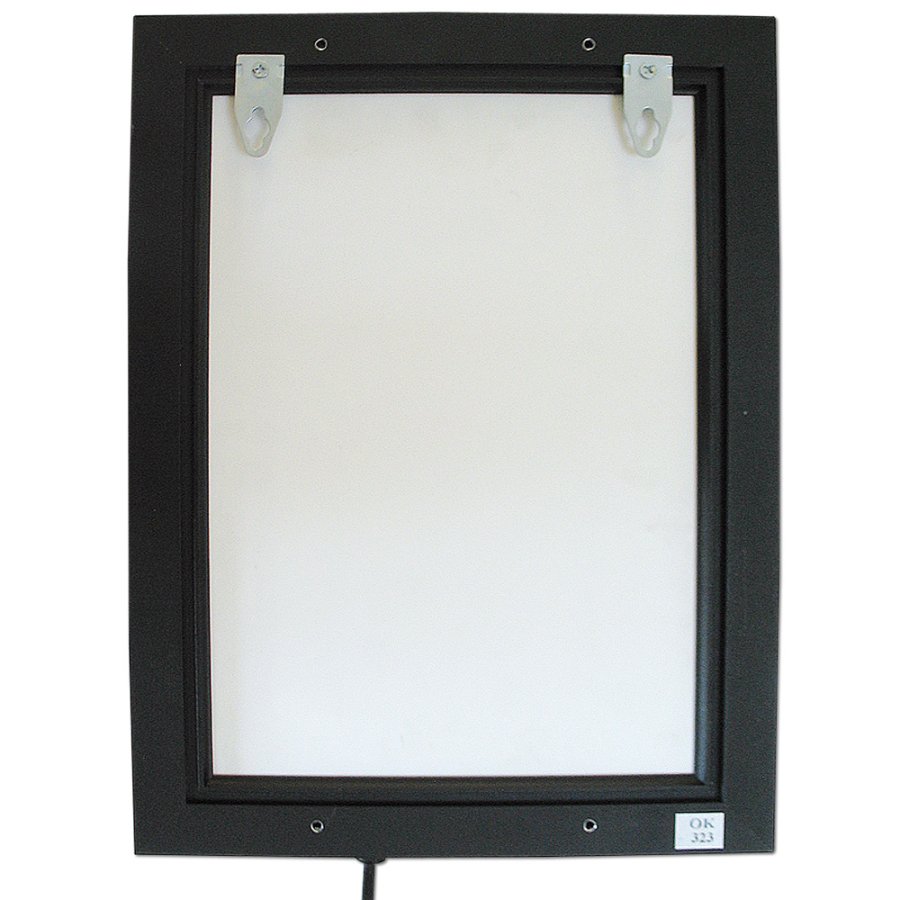 CROWN  LED OUT BOX, A4 single sided - black