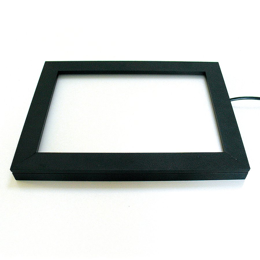 CROWN  LED OUT BOX, A4 single sided - black