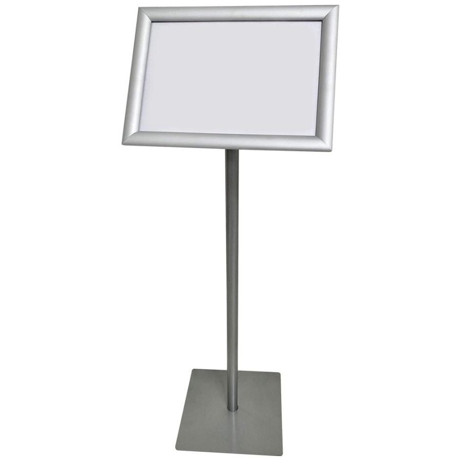 BASIC Infostand A3 - 92mm high - A3 Click frame profile 25mm, silver