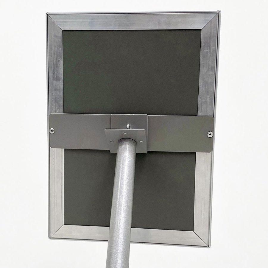 BASIC Infostand A3 - 92mm high - A3 Click frame profile 25mm, silver
