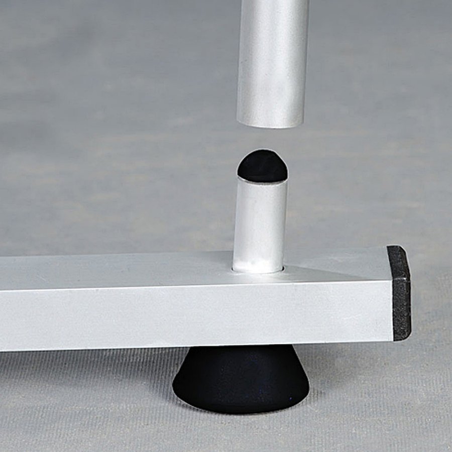 Quick L-Banner, single-sided, 100 x 200 cm, aluminum