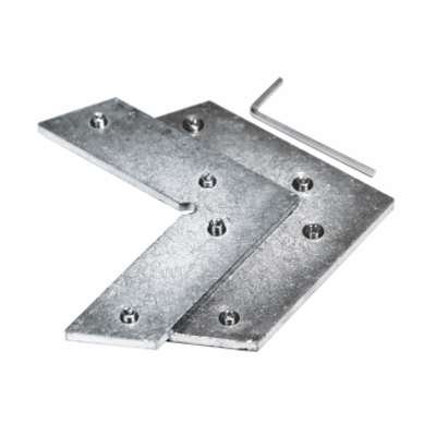 CROWN LED Textile Light Box Double Sided. Visible Banner 150x210cm - Without Bases