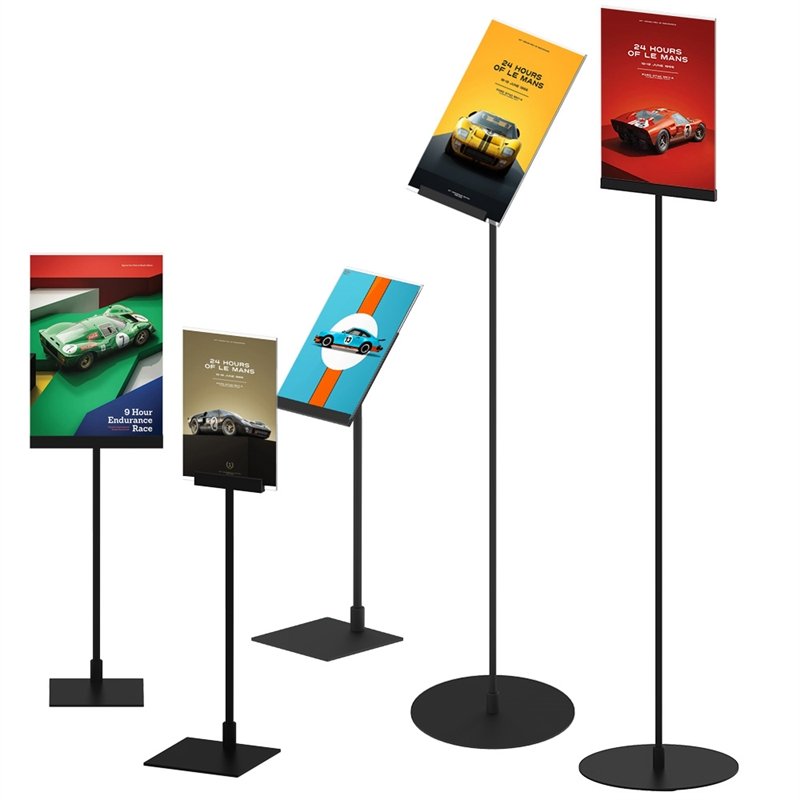 Square Base, 15 x 15, Black for Design Stand System.