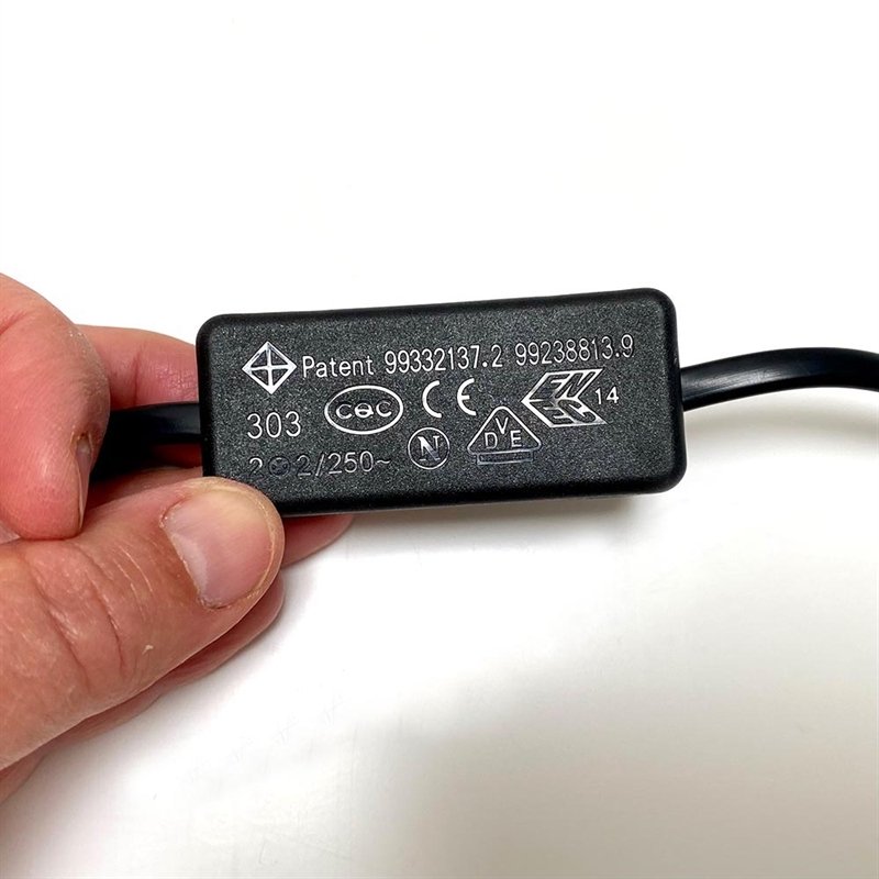 LED Spot Round, black, 10 Watt, for Roll-up