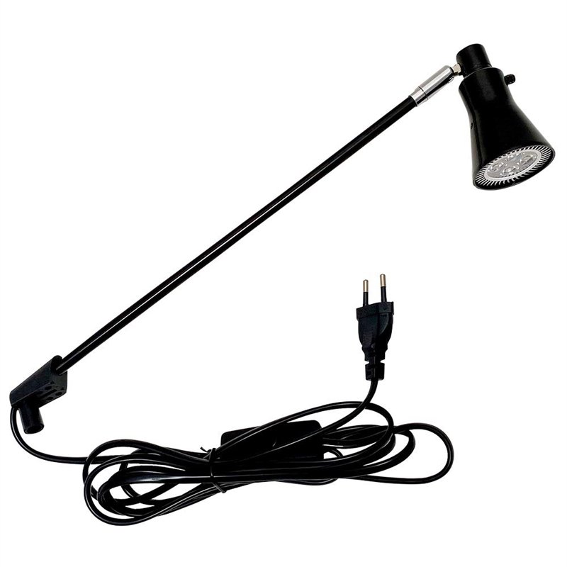 LED Spot Round, black, 10 Watt, for Roll-up