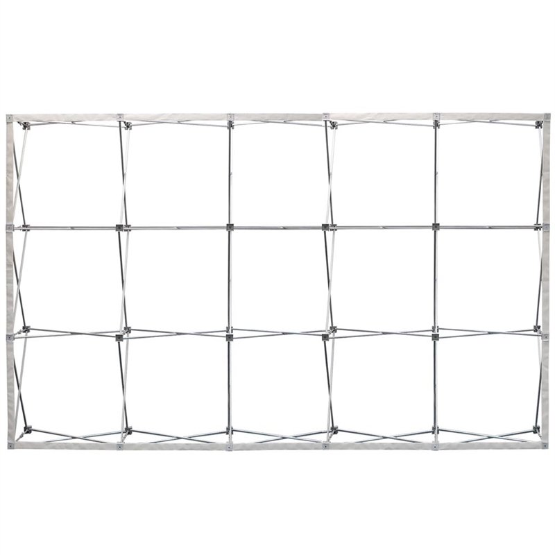 Exhibition Wall Pop-up Wall Textile, 5 Sections