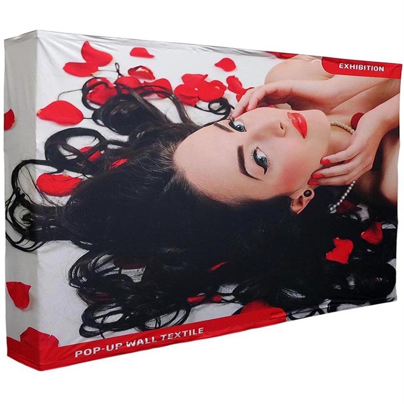 Exhibition Wall Pop-up Wall Textile, 5 Sections