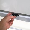 Whiteboard Pro: Enameled Swivel Board 150x120 cm on Mobile Stand #5