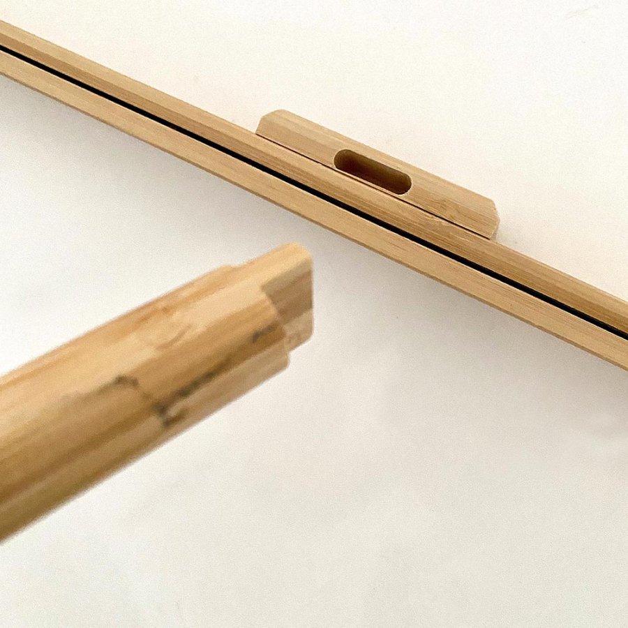 Bamboo Roll-up, single-sided, 85 x 200 cm