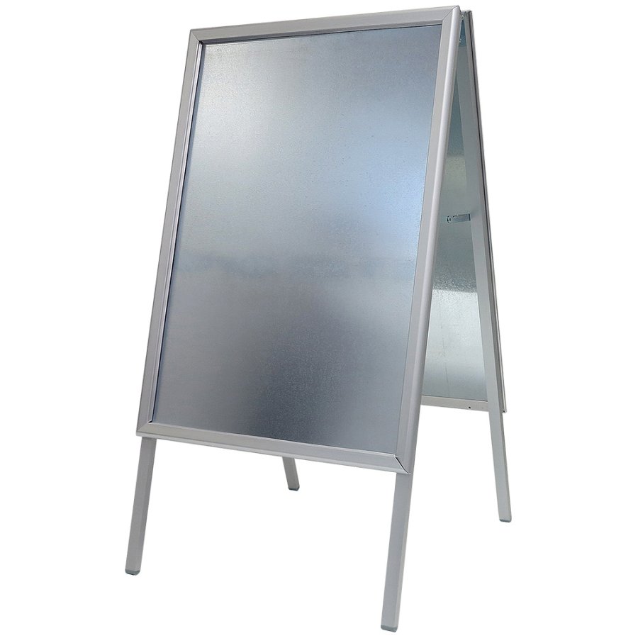 Alu-Line Standard Pavement Board, silver, 70 x 100 cm
