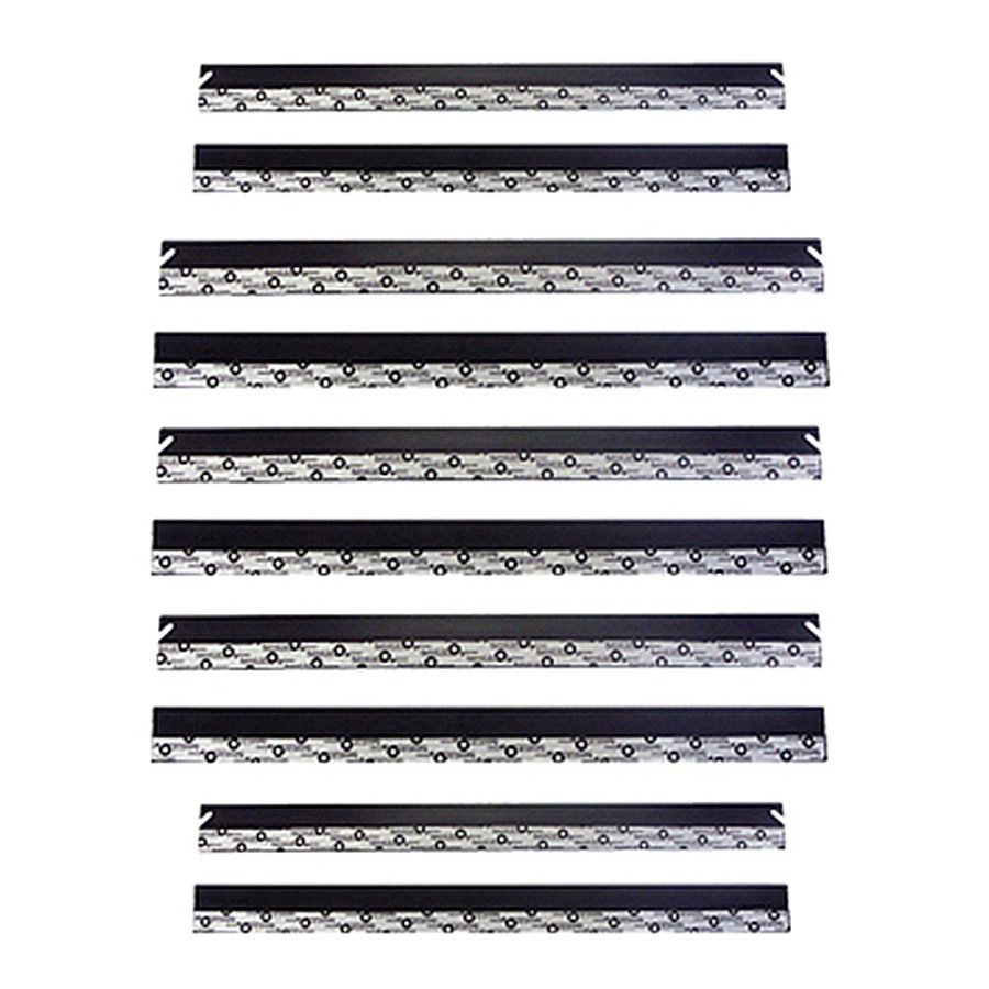 6 Top and 6 bottom Strap. Complete set for POP-UP WALL Curved 3x4 with clips