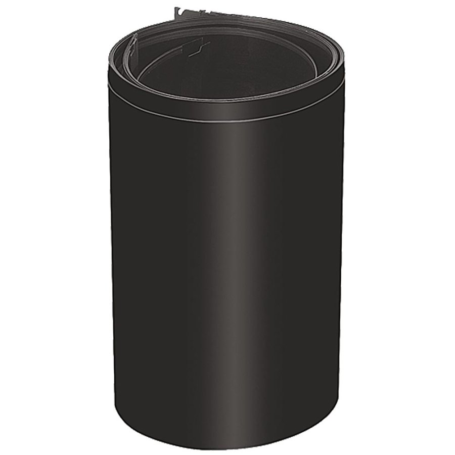 Black PVC panel set for single sided POP-UP WALL Straight 3x4