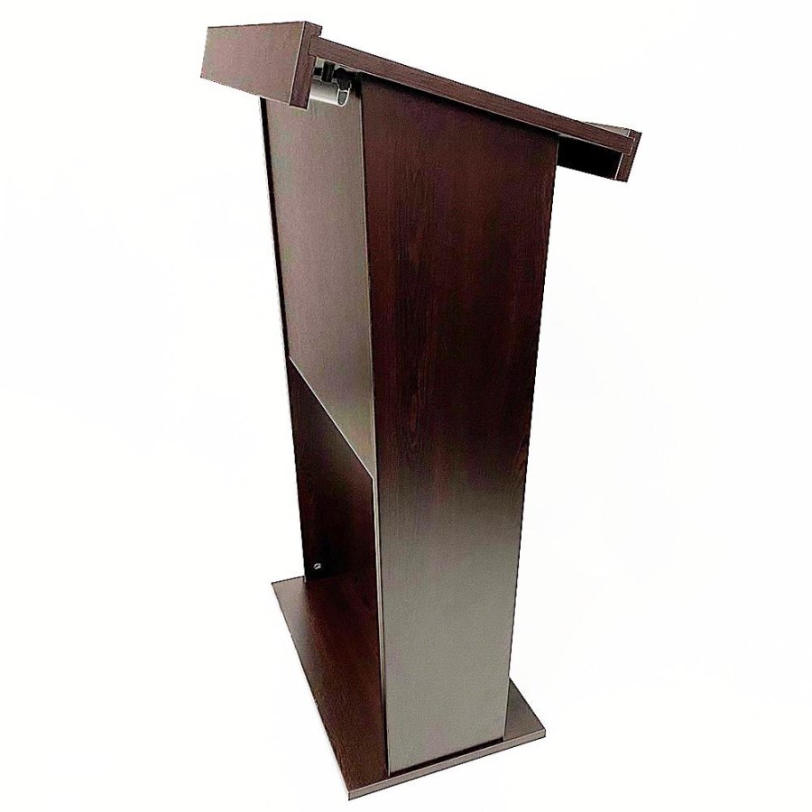 Wood Podium, black, with bag