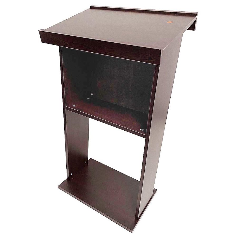 Wood Podium, black, with bag