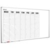 Optimize Your Week: Large Weekly Planner 90x120cm for Effective Planning #1