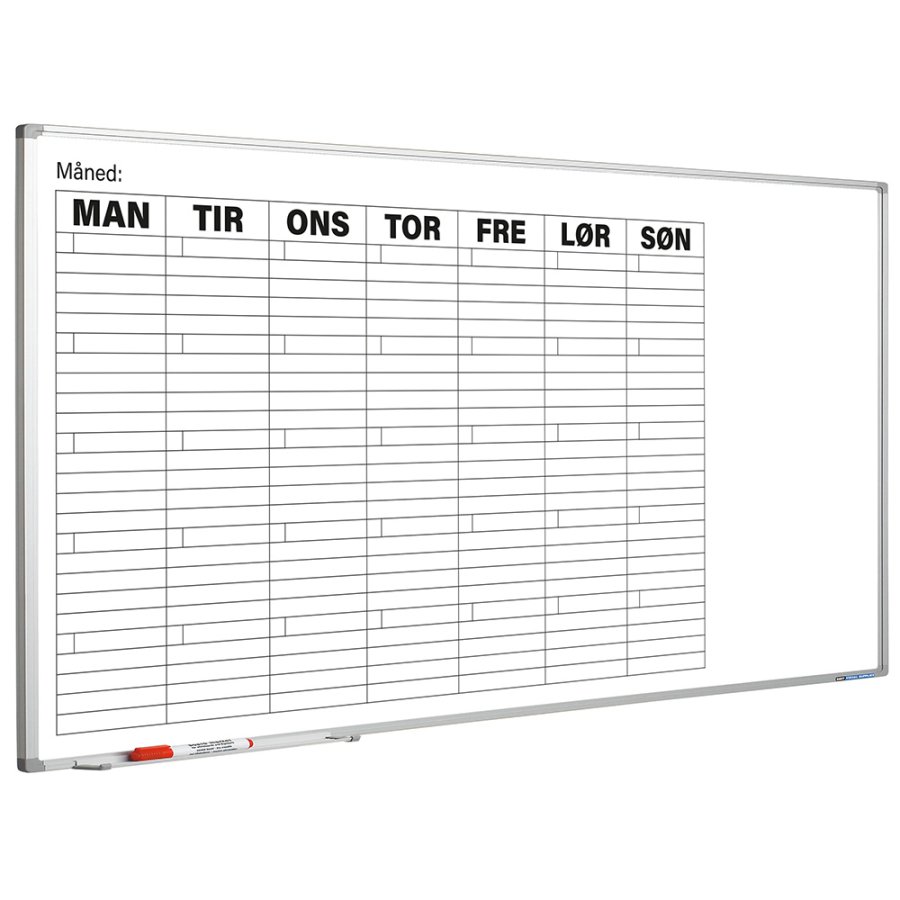 Optimize Your Week: Large Weekly Planner 90x120cm for Effective Planning