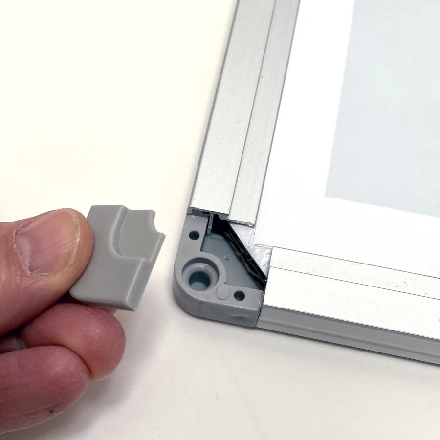 Whiteboard with weekly family planner, 60 x 90 cm