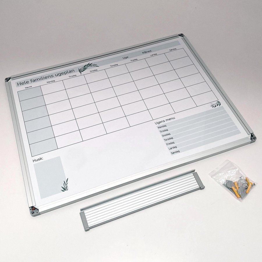 Organize the Family's Week with Wall Calendar - 45x60cm