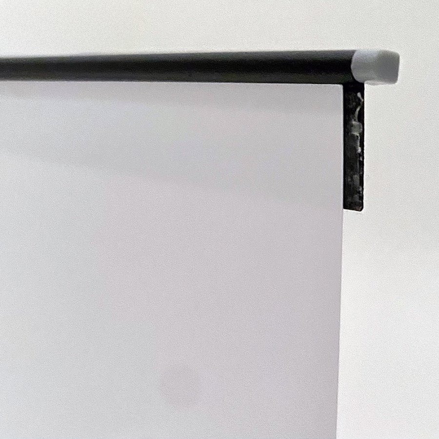 Mini Roll-up in Black A3 Aluminum - Perfect for Exhibitions and Presentations