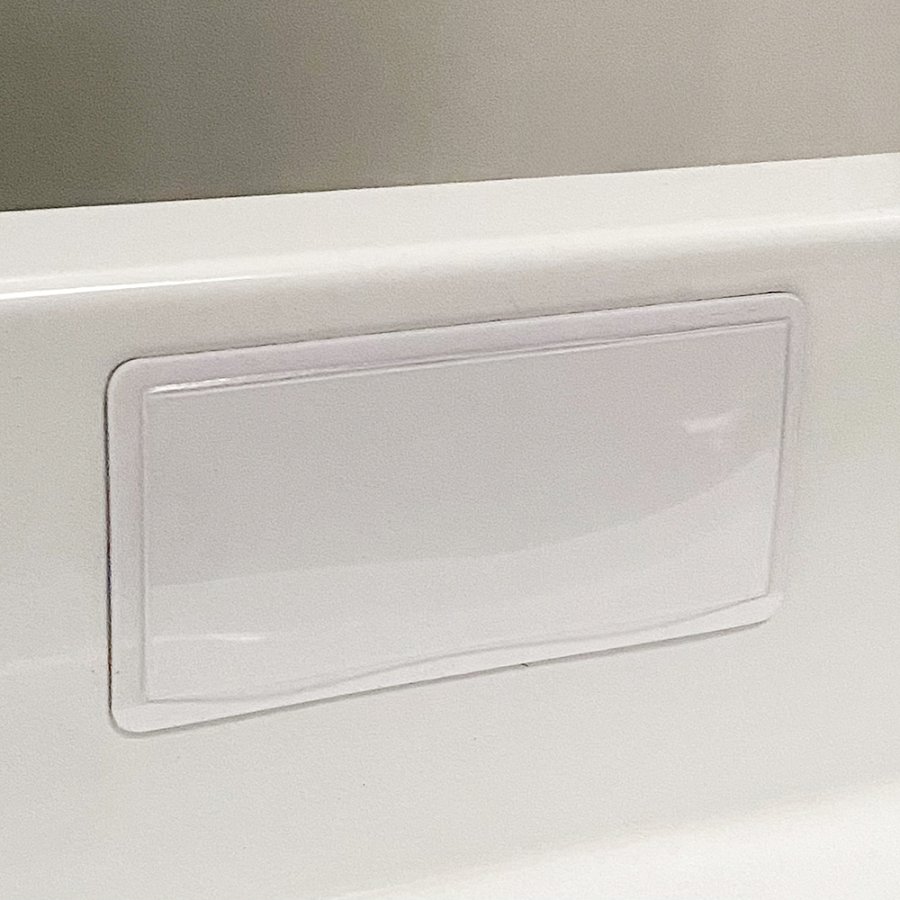 Label holder, magnetic, 10 pcs, 6,3 x 3 cm