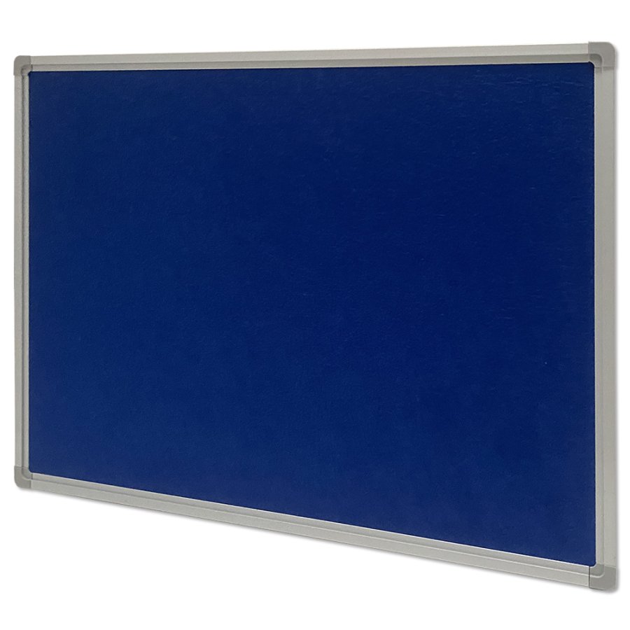 Inspire Blue Notice Board with Aluminum Frame - 45x60 cm: Perfect for Organization
