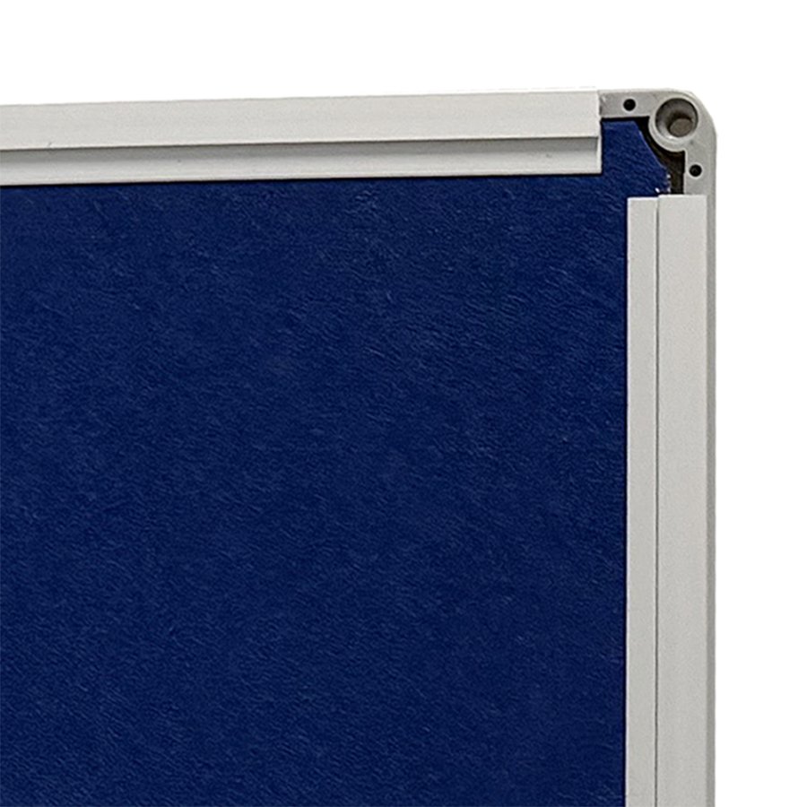 Inspire Blue Notice Board with Aluminum Frame - 45x60 cm: Perfect for Organization