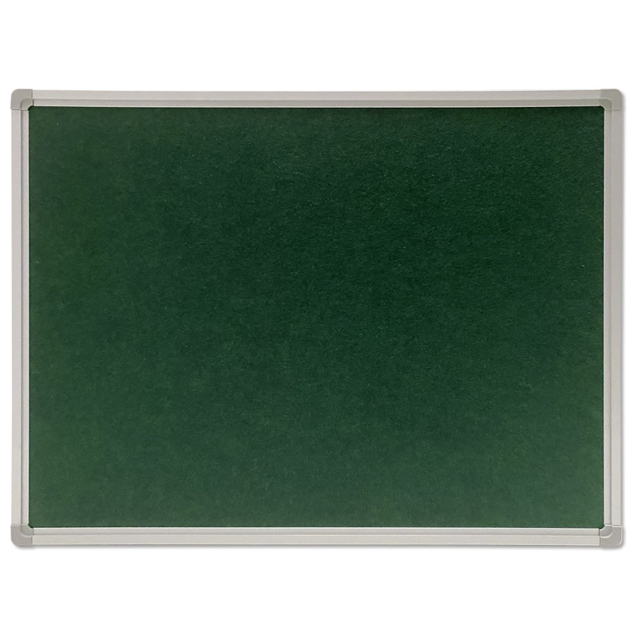 Inspire Note Bulletin Board with Aluminum Frame in Green - 45x60 cm: Stylish and Practical