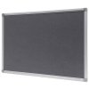 Inspiring Note Board with Aluminum Frame in Gray - 45x60 cm #1