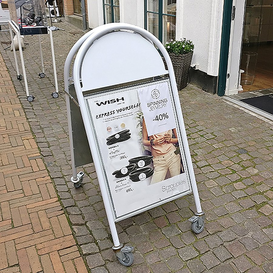 New Gotik Lux Pavement Board, white, A1