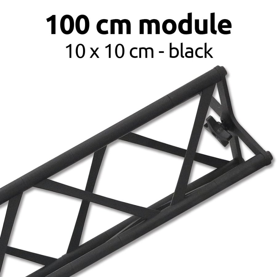 100 cm module for Crown Truss 10, black