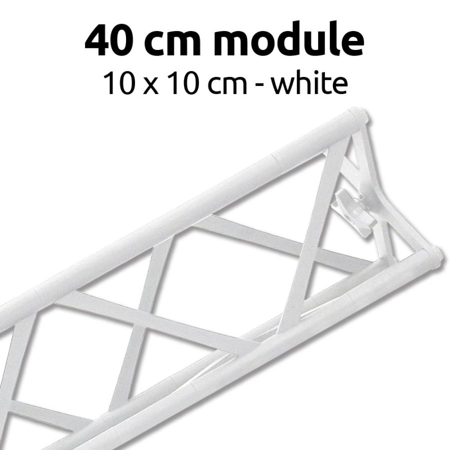 40 cm module for Crown Truss 10, white