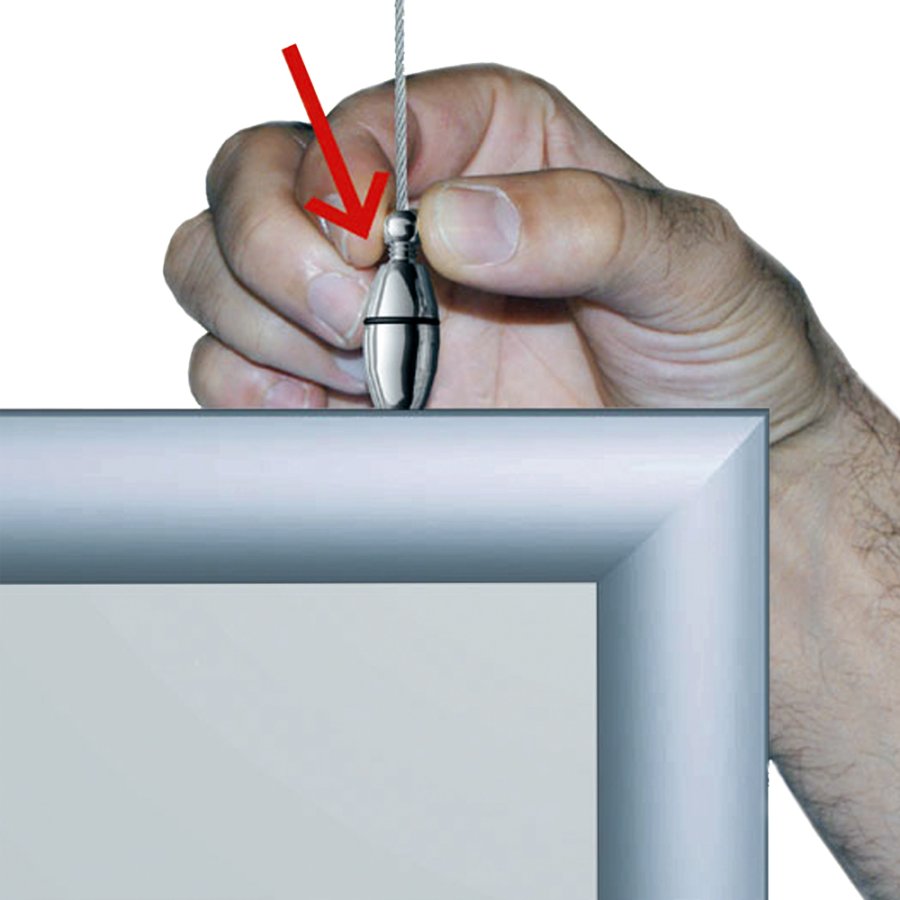 Stopper for Double Sided Snap-Frame