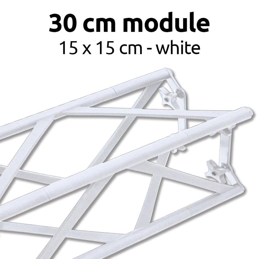 30 cm module, for Crown Truss 15, white