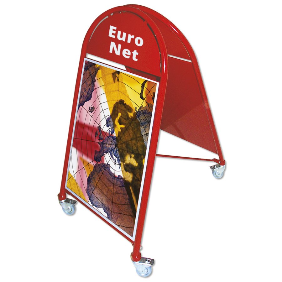 New Gotik Lux Pavement Board, red, A1