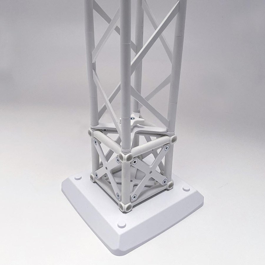 Corner Block, for Crown Truss 10, white