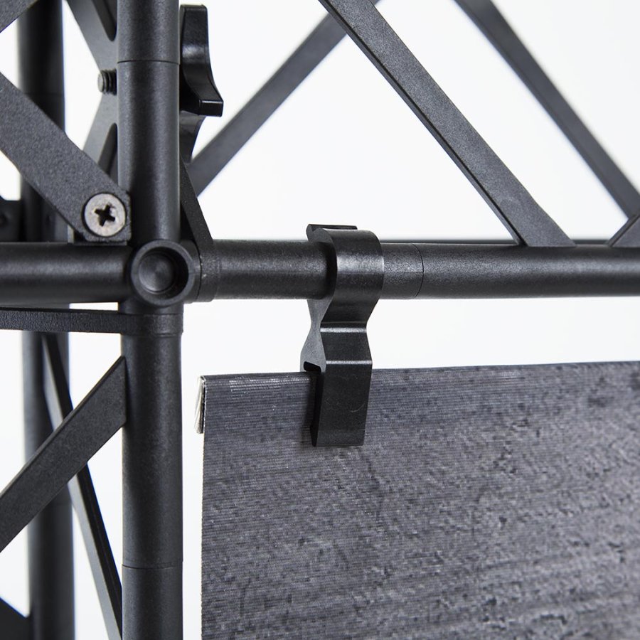 Top Clips, for Crown Truss 10, black