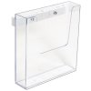 CROWN TRUSS 10x10, Brochure dispenser A5 with fitting - white #1