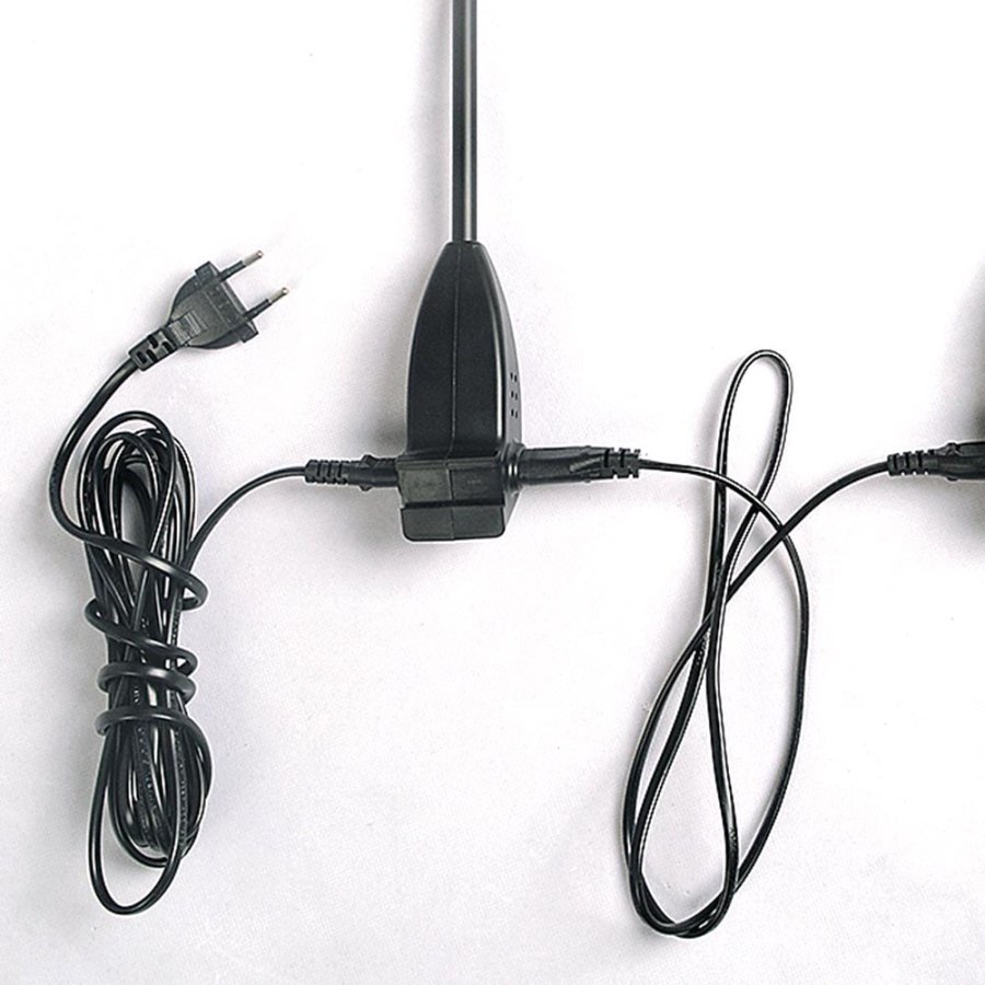 LED spots, 2 pcs. black, 15W, incl. holders for Crown Truss 10 x 10 cm