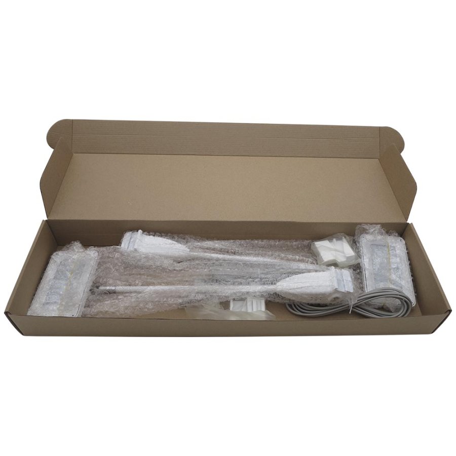 LED Spots, 2 pcs. in white, 15W, incl. holder for Crown Truss 10 x 10 cm